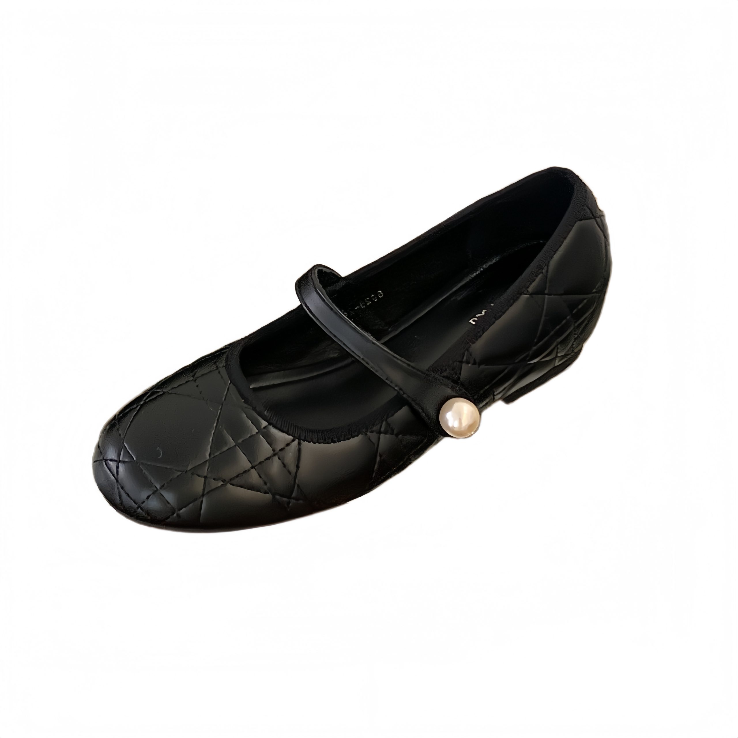 2026 New Autumn Flat Shoes Wedge Heel Shallow Mouth One-Strap Mary Jane French Women's Shoes