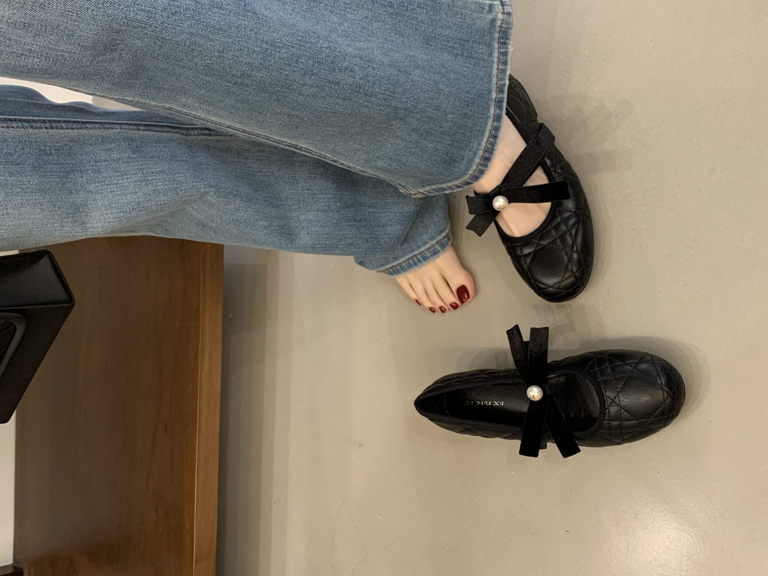 2026 Spring Summer New Style Women's Mary Jane Low Top Shoes with Hidden Wedge Heel