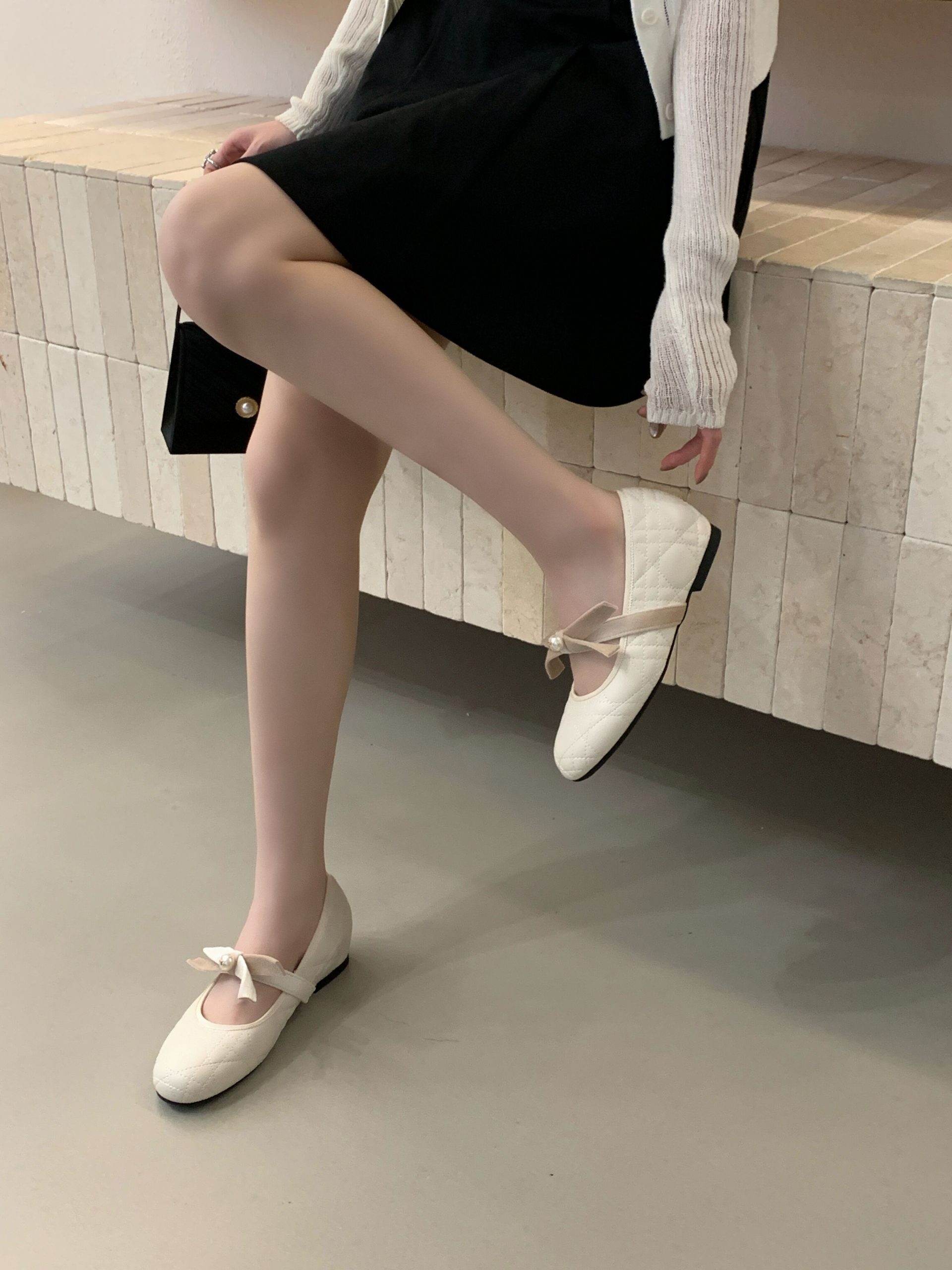 2026 Spring Summer New Style Women's Mary Jane Low Top Shoes with Hidden Wedge Heel